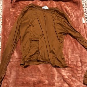 Brown long sleeve
